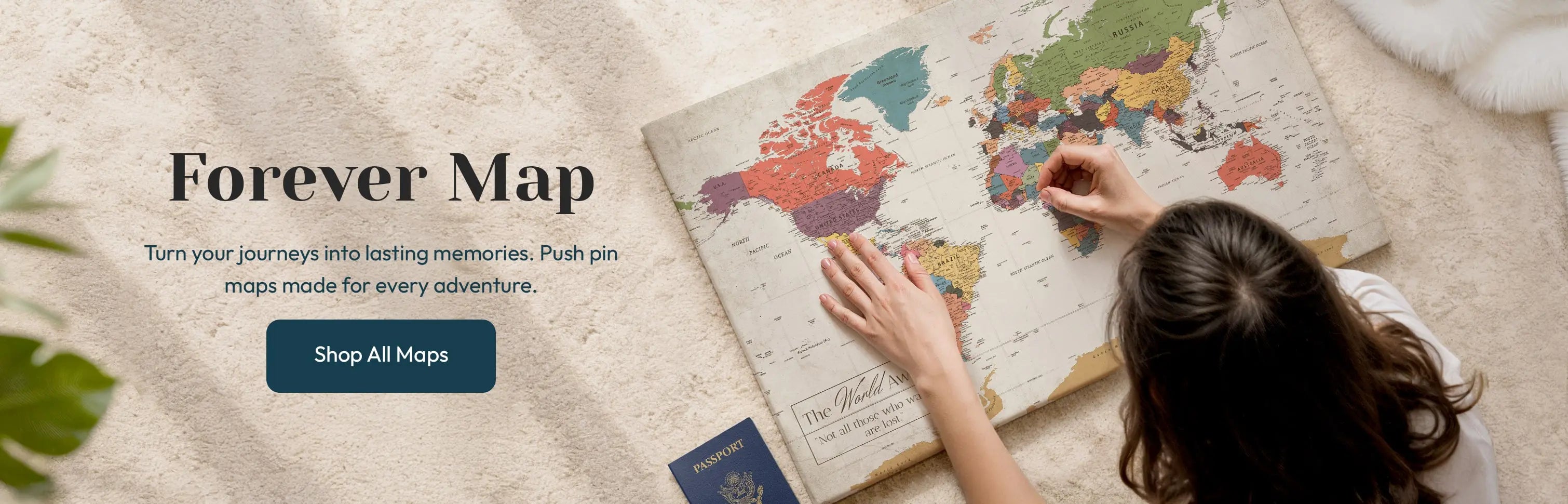 Push Pin Maps